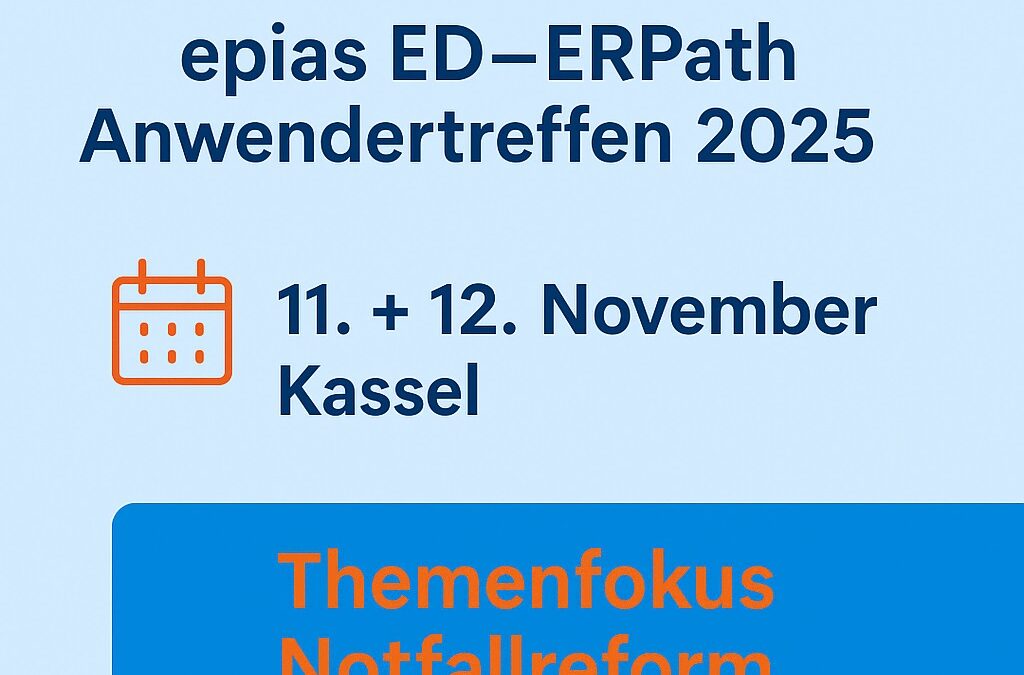 Gemeinsames epias ED & ERPath Anwendertreffen im November